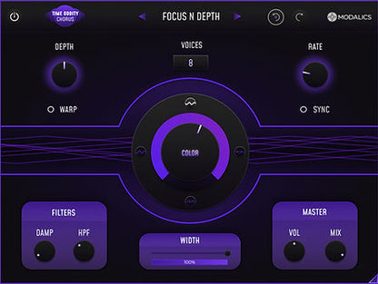 MODALICS Virtual Processors Modalics Time Oddity Chorus: Chorus Plugin