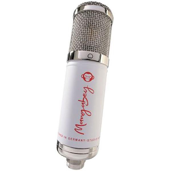 monkey banana condenser microphones white monkey banana mangabey tube condenser microphone   #color_white