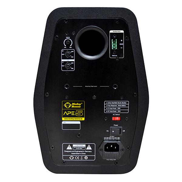 monkey banana monitor speakers monkey banana ape 5 active installation monitor speaker   #color_red