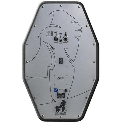 monkey banana monitor speakers monkey banana silverback active 15 inch coaxial studio monitor speaker   