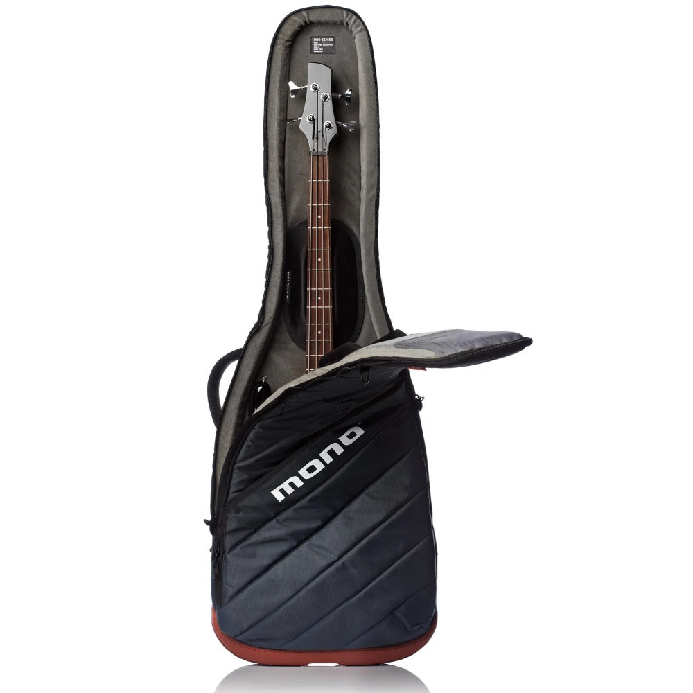 Mono Creators Bass Guitar Cases Grey Mono Creators M80-VEB Vertigo Steel Bass Guitar Case