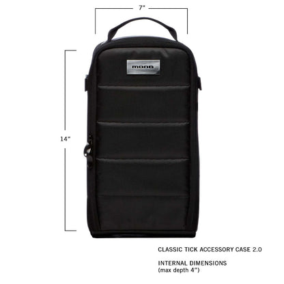 Mono Creators Cases Gig Bags Covers Black Mono Creators M80-TICK-V2 Classic Tick Accessory Case 