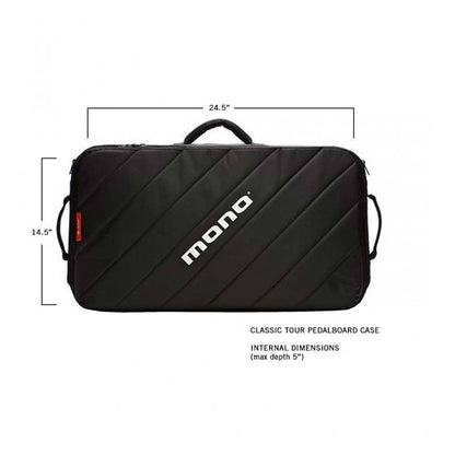 Mono Creators Pedal Board Cases Mono Creators M80-PB2 Classic Tour Pedalboard Case- Black