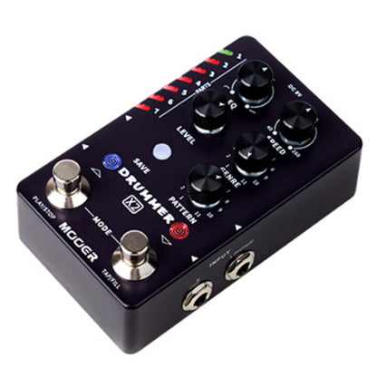 Mooer Drum Pedals Mooer Drummer X2 Dual Footswitch Drum Machine Pedal