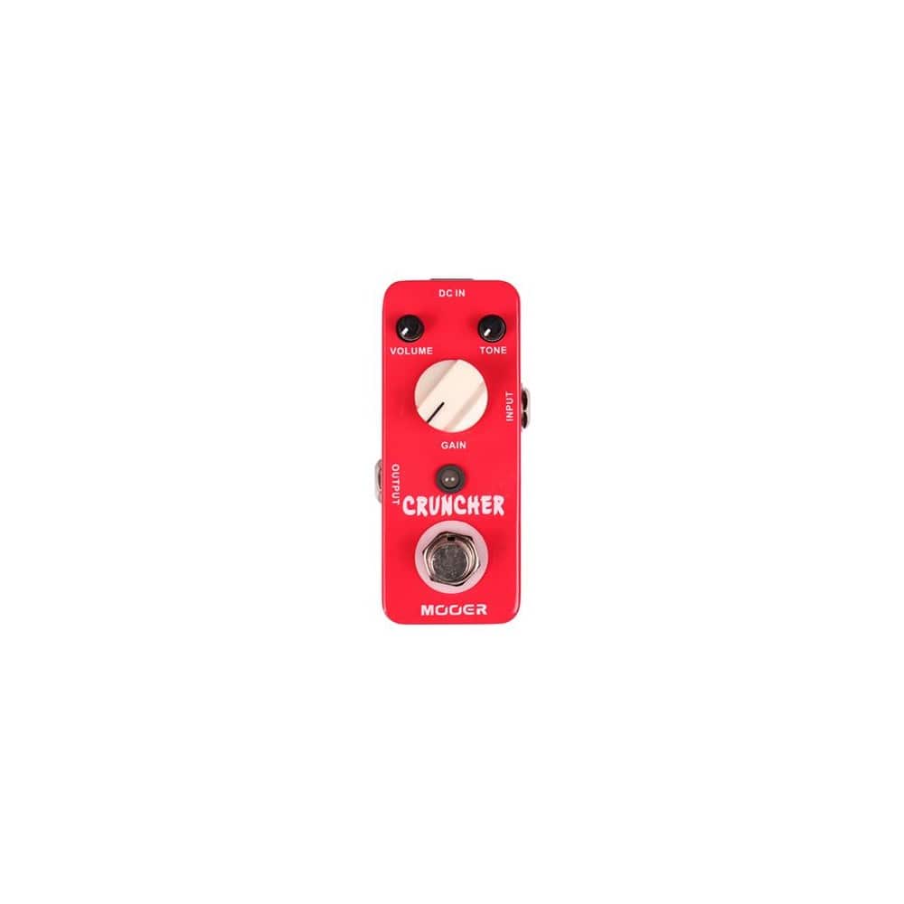 Mooer Effect Pedals Mooer Cruncher High Gain Distortion Micro Guitar Effect Pedals