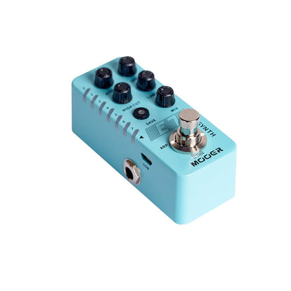 mooer effect pedals mooer e7 polyphonic guitar synthesizer