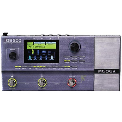 Mooer Effect Pedals Mooer GE200 Amp Modelling and Multi Effects Pedal
