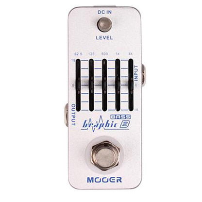 mooer effect pedals mooer graphicb bass equalizer effects pedal