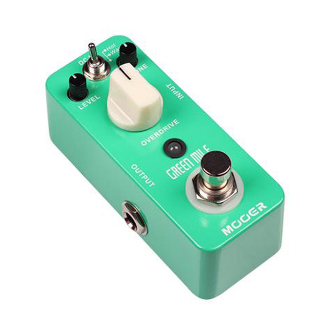 mooer effect pedals mooer green mile overdrive effects pedal