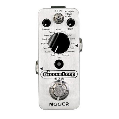 Mooer Effect Pedals Mooer Groove Loop Drum Machine Looper Effects Pedal
