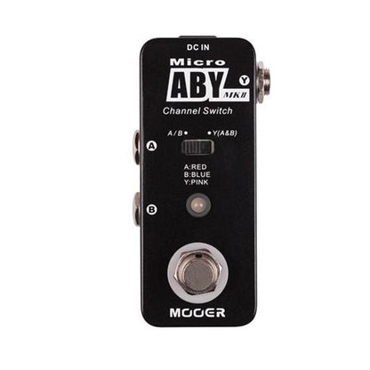 Mooer Effect Pedals Mooer Micro ABY MKII Channel Switch Effects Pedal