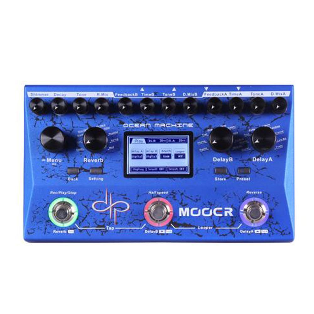 mooer effect pedals mooer ocean machine devin townsend signature effects pedal
