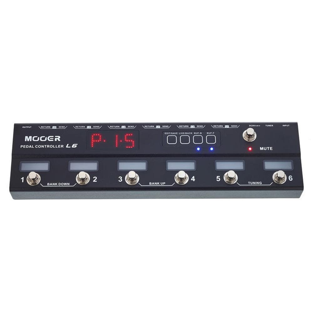 Mooer Effect Pedals Mooer Pedal Controller Loop 6 Switcher Effects Pedal