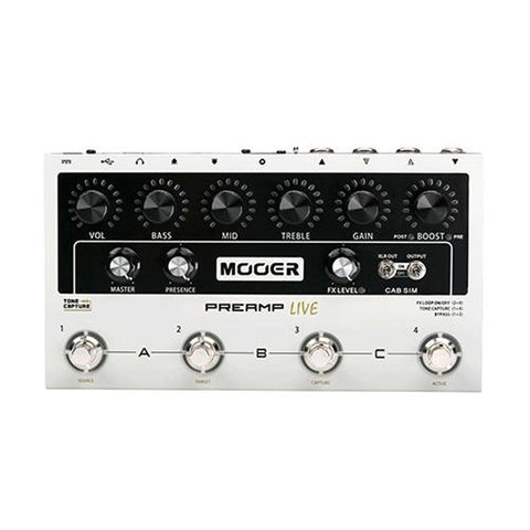 Buy Mooer Preamp Live Digital Multi Effects Pedal Online