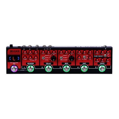 mooer effect pedals mooer red truck combined effects pedal