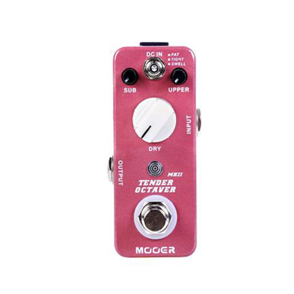 mooer effect pedals mooer tender octaver mkii precise octave effects pedal