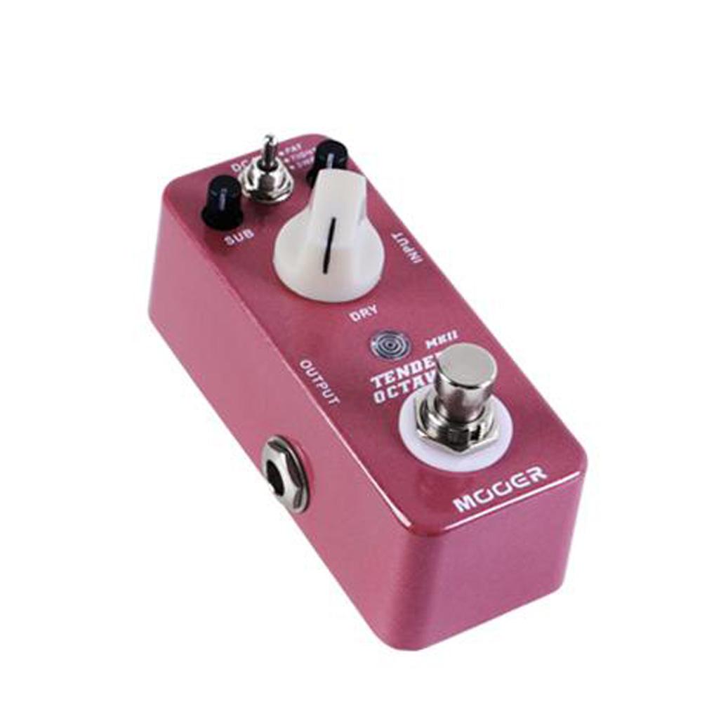 mooer effect pedals mooer tender octaver mkii precise octave effects pedal