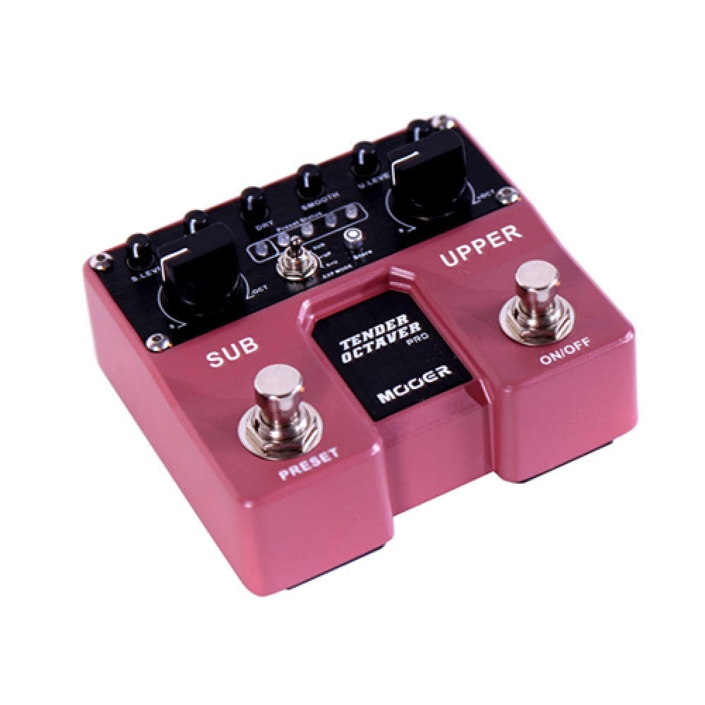 mooer effect pedals mooer tender octaver pro precise octave pedal