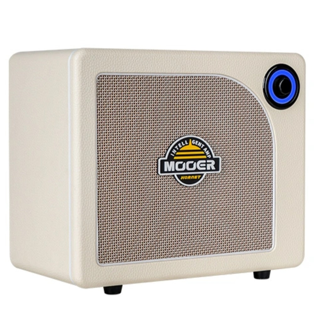 Mooer Guitar Combo Amplifiers White Mooer Hornet 15i Intelligent Amplifier