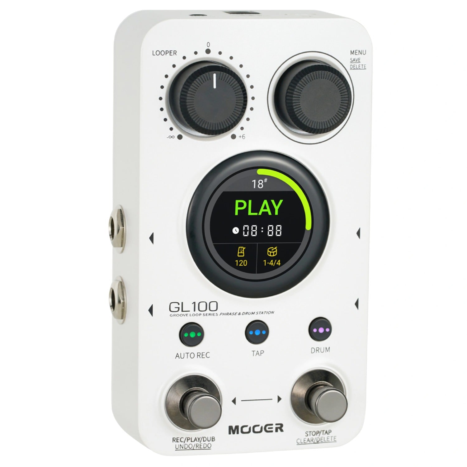 Mooer Looper Pedals Mooer GL100 Groove Loop Series Phrase & Drum Station Effect Pedal