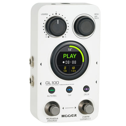 Mooer Looper Pedals Mooer GL100 Groove Loop Series Phrase & Drum Station Effect Pedal