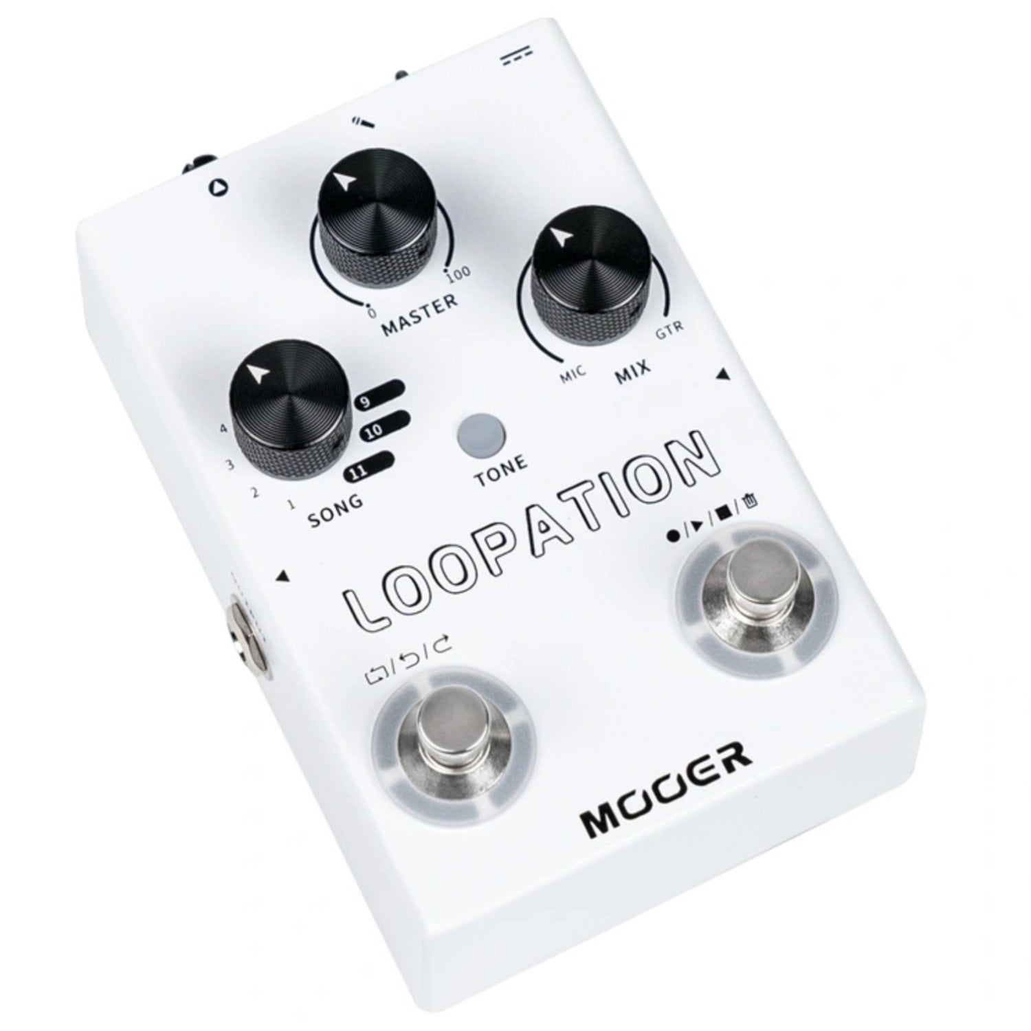 Mooer Looper Pedals Mooer Loopation Looper Pedal for Voice Instrument Effect Pedal