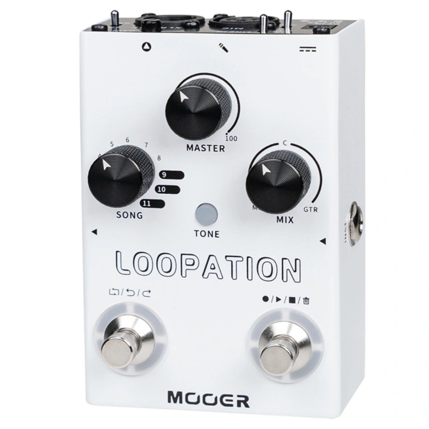 Mooer Looper Pedals Mooer Loopation Looper Pedal for Voice Instrument Effect Pedal