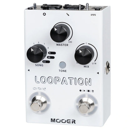 Mooer Looper Pedals Mooer Loopation Looper Pedal for Voice Instrument Effect Pedal