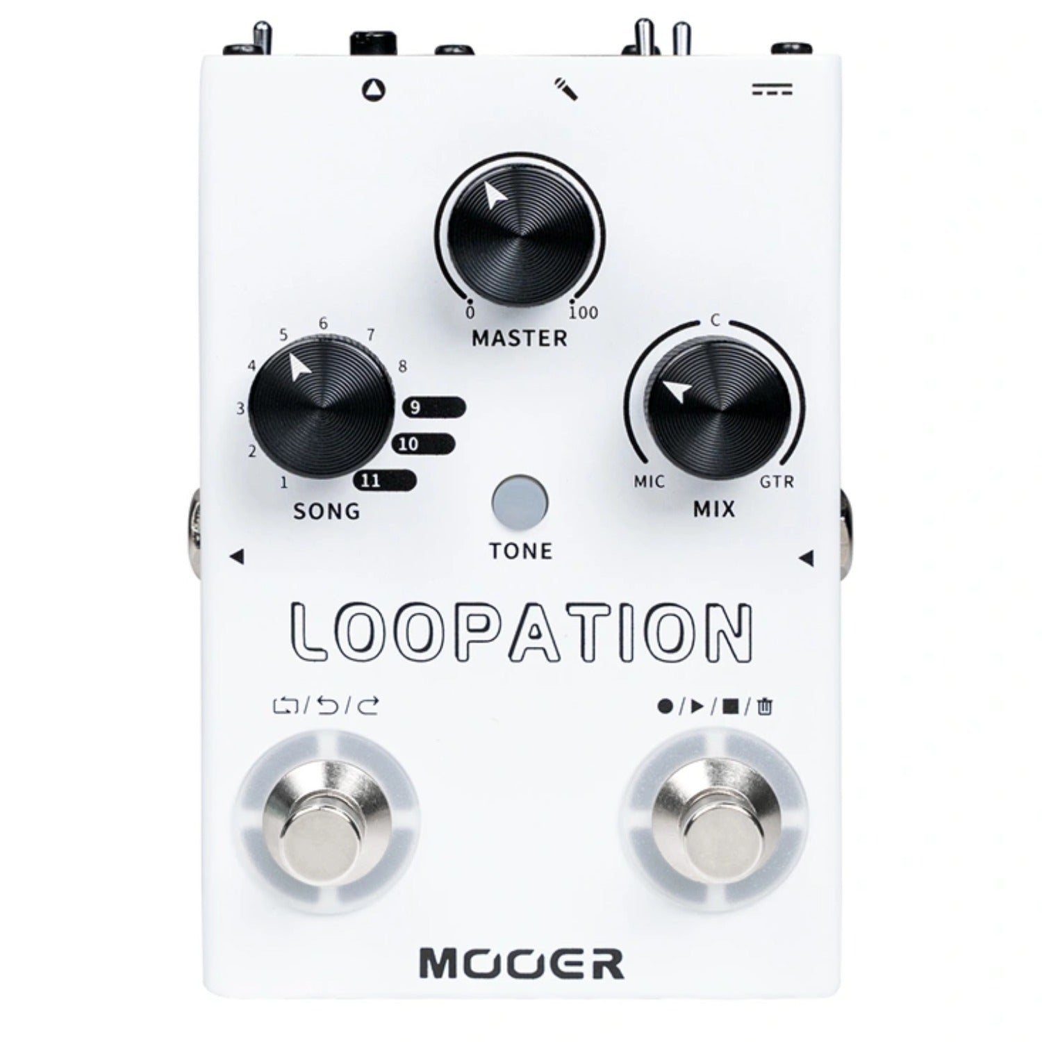Mooer Looper Pedals Mooer Loopation Looper Pedal for Voice Instrument Effect Pedal