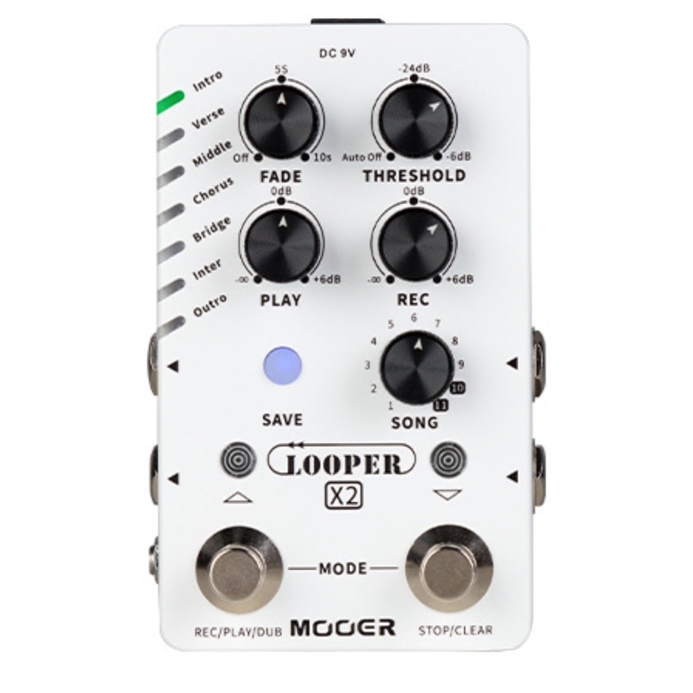 Mooer Looper Pedals Mooer Looper X2 Stereo Effect Pedal