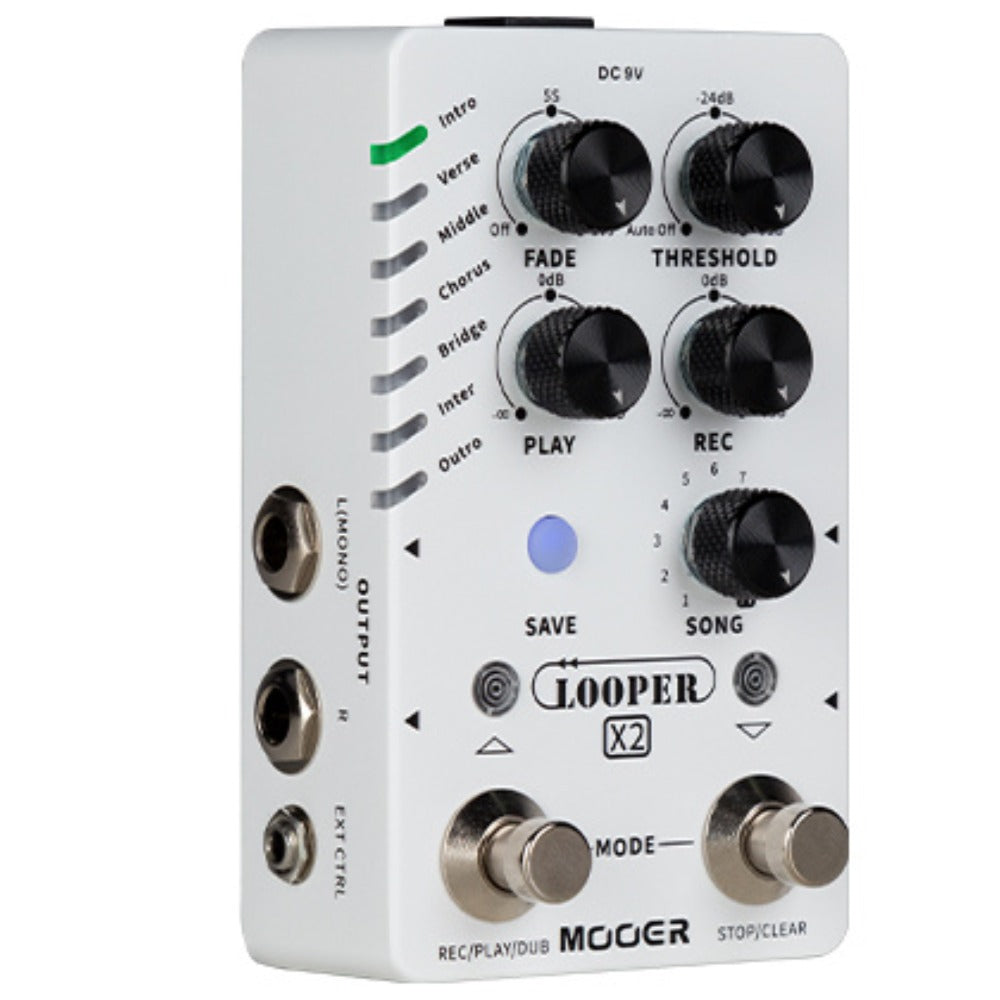 Mooer Looper Pedals Mooer Looper X2 Stereo Effect Pedal