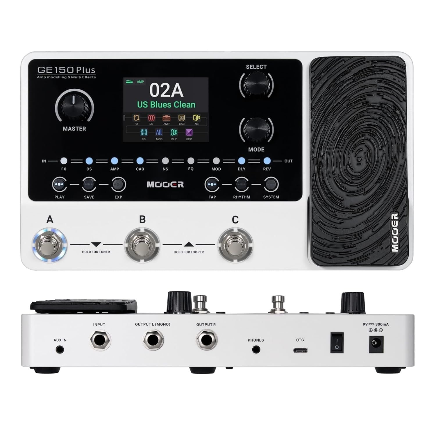 Mooer Multi-Effects Pedals Mooer GE150 Plus Guitar Multi Effects Pedal