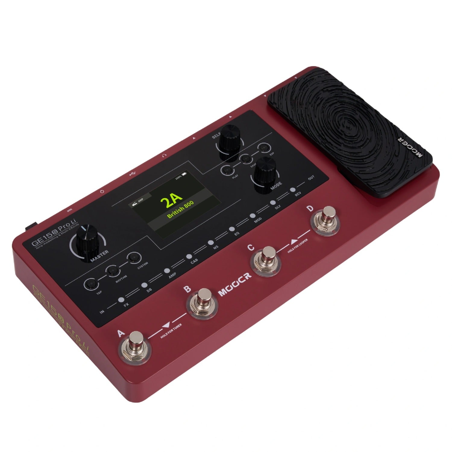 Mooer Multi Effects Pedals Mooer GE150 PRO Li Amp Modelling & Multi Effects Pedal