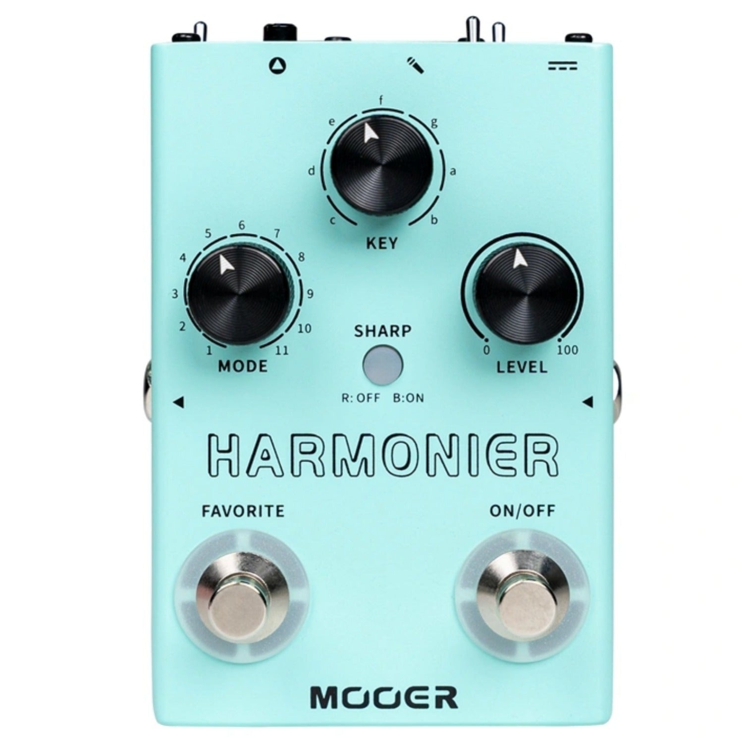 Mooer Octave Pedals Mooer Harmonier Vocal Pitch Harmonizer Effect Pedal
