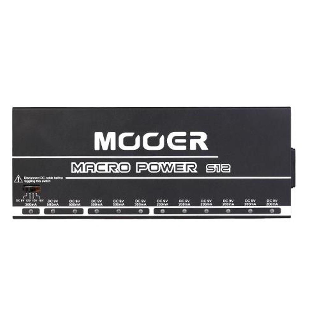 Mooer Power Supplies Mooer Macro Power S12 Pedalboard Power Supply