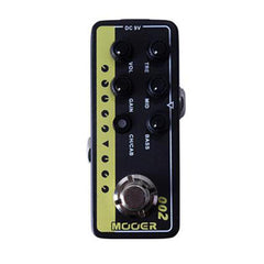 Mooer Pre Amps Mooer 002-UK Gold 900 Delay Reverb Effects Pre Amp