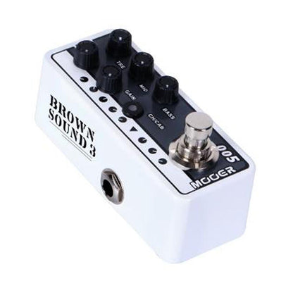 mooer pre amps mooer 005-brown sound 3 delay reverb effects pre amp