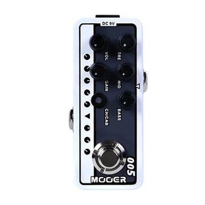 mooer pre amps mooer 005-brown sound 3 delay reverb effects pre amp