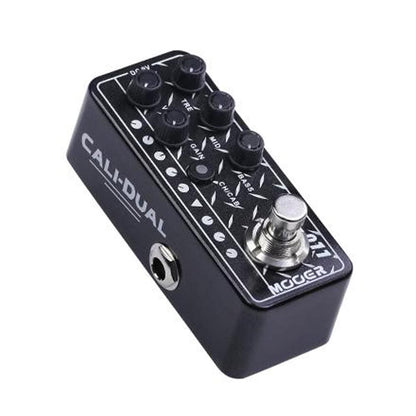 mooer pre amps mooer 011 cali-dual micro preamp pedal