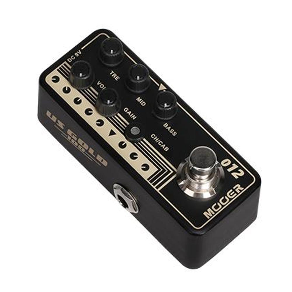 mooer pre amps mooer 012 us gold 100 micro preamp