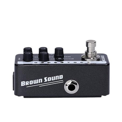 mooer pre amps mooer 015 brown sound micro preamp