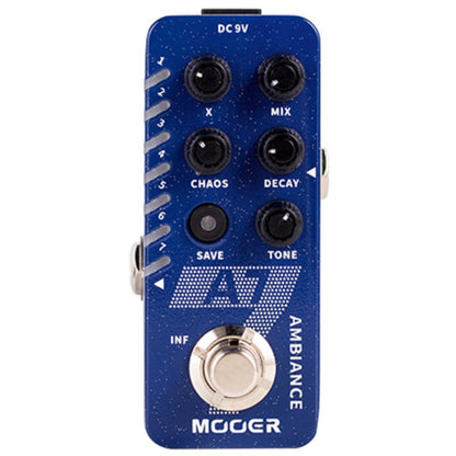 Mooer Reverb Pedals Mooer A7 Ambiance Digital Reverb Effect Pedal