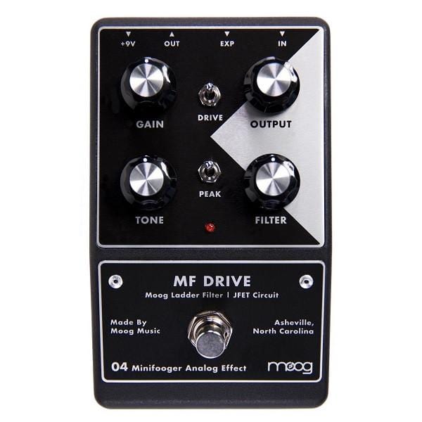 moog effect pedals moog mf drive minifooger overdrive effect pedal