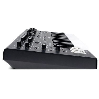 Moog Synthesizers Black Moog Messenger A Monophonic Analog Keyboard Synthesizer 