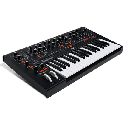 Moog Synthesizers Black Moog Messenger A Monophonic Analog Keyboard Synthesizer 