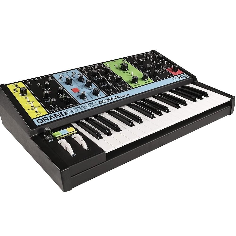moog synthesizers moog grandmother semi-modular analog synthesizer   