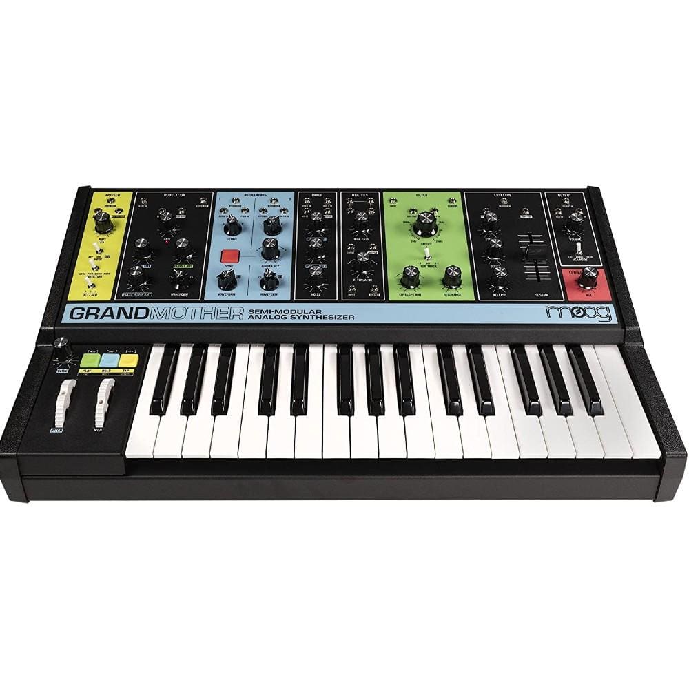 moog synthesizers moog grandmother semi-modular analog synthesizer   