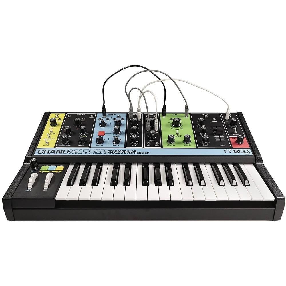 moog synthesizers moog grandmother semi-modular analog synthesizer   