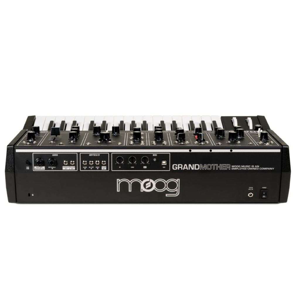 moog synthesizers moog grandmother semi-modular analog synthesizer   #color_all-black-dark-series-edition