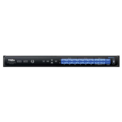 motu audio interfaces motu 112d thunderbolt and usb audio interface with avb networking